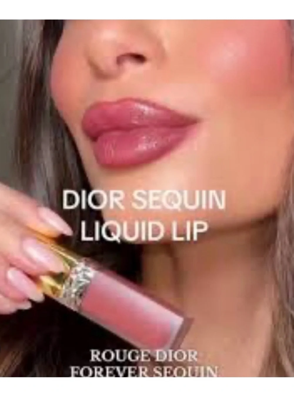 Dior sheer rose